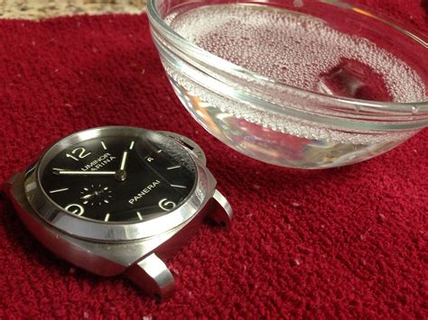 panerai how to clean watch|ww panerai watch care.